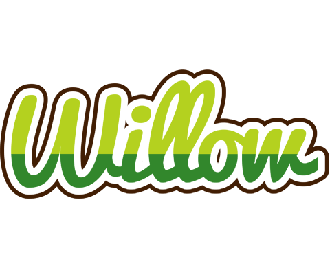 Willow golfing logo
