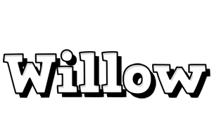 Willow snowing logo