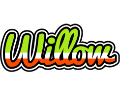 Willow superfun logo