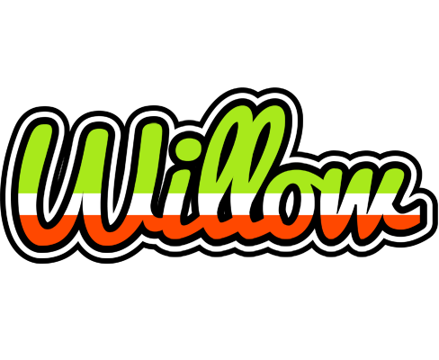 Willow superfun logo