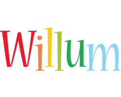 Willum birthday logo