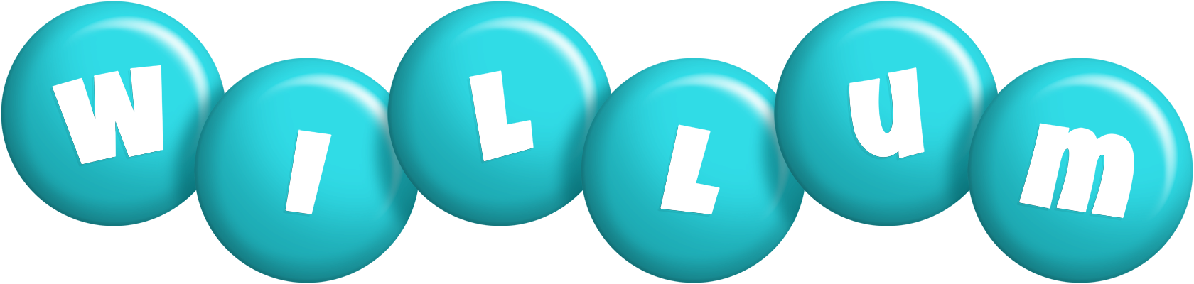 Willum candy-azur logo