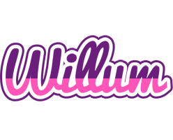 Willum cheerful logo