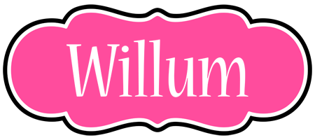 Willum invitation logo