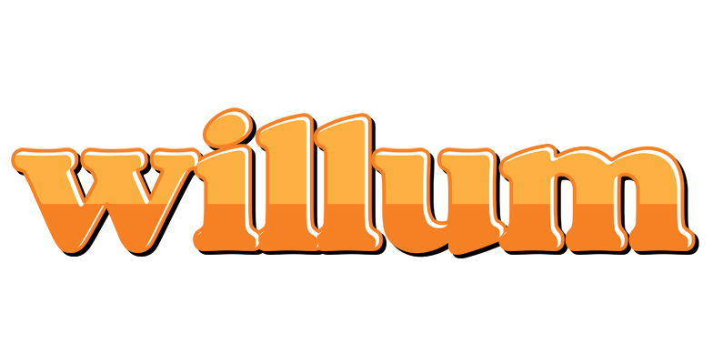 Willum orange logo