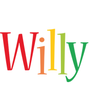 Willy birthday logo