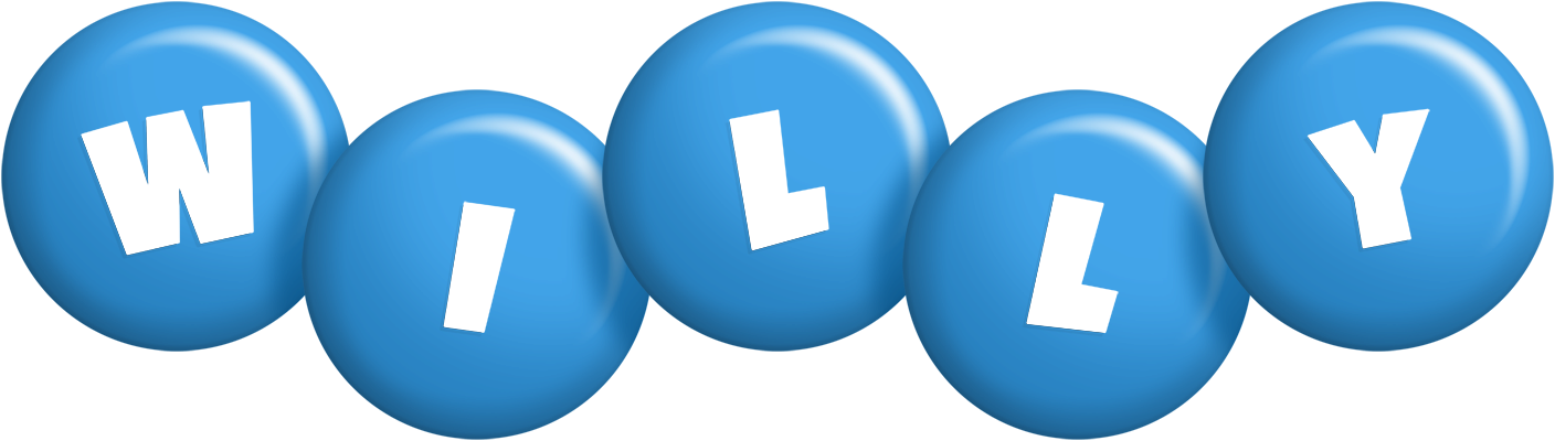 Willy candy-blue logo