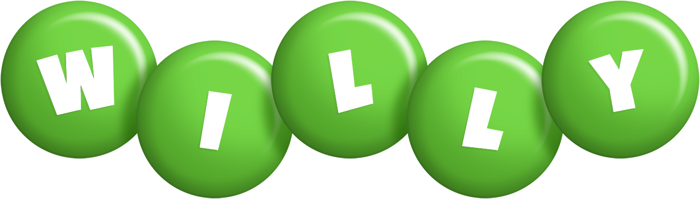 Willy candy-green logo