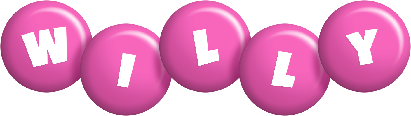 Willy candy-pink logo