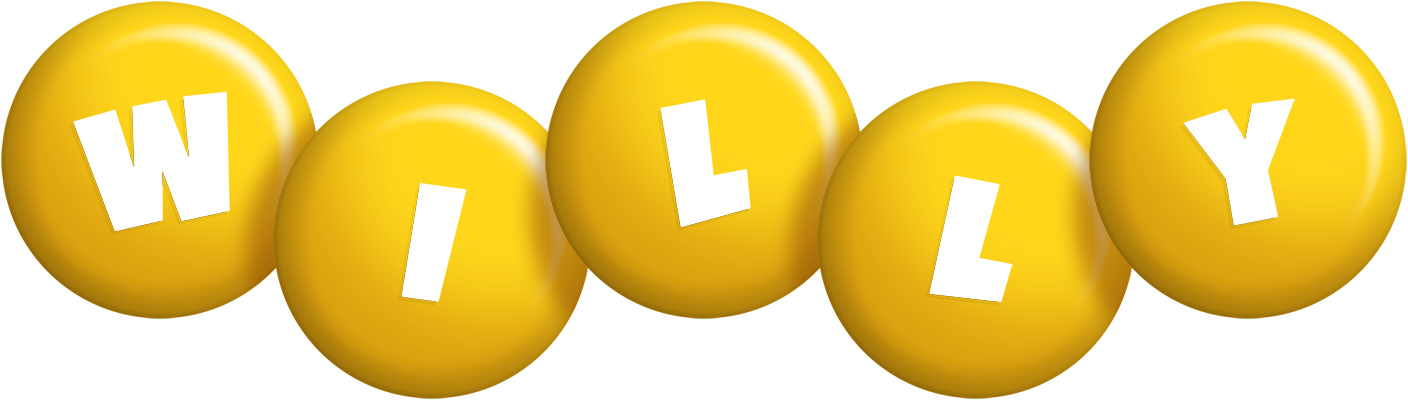 Willy candy-yellow logo