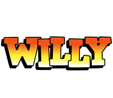 Willy sunset logo