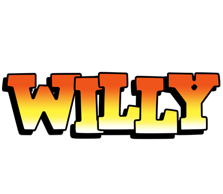 Willy sunset logo