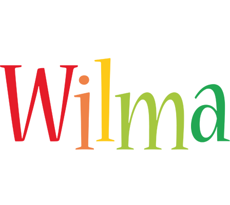 Wilma birthday logo