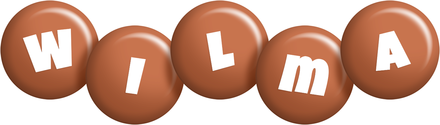 Wilma candy-brown logo