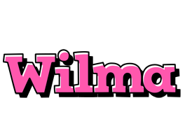 Wilma girlish logo