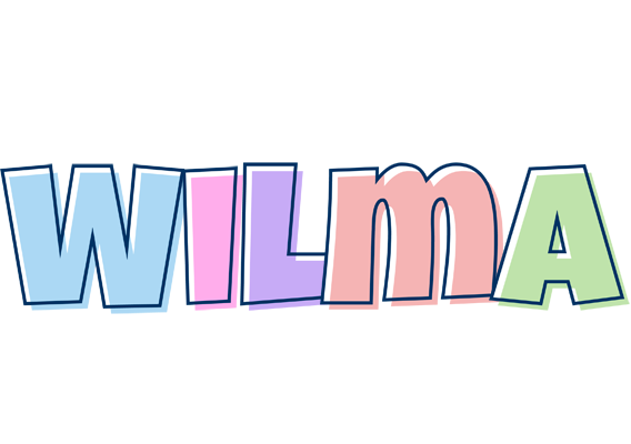 Wilma pastel logo