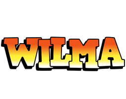 Wilma sunset logo