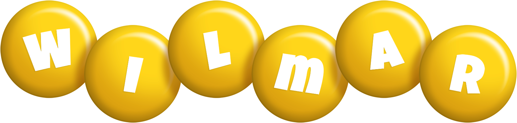 Wilmar candy-yellow logo