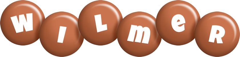 Wilmer candy-brown logo