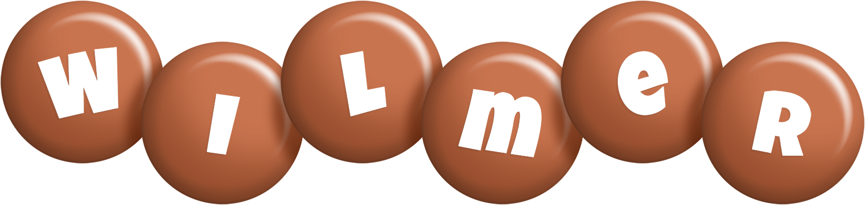 Wilmer candy-brown logo