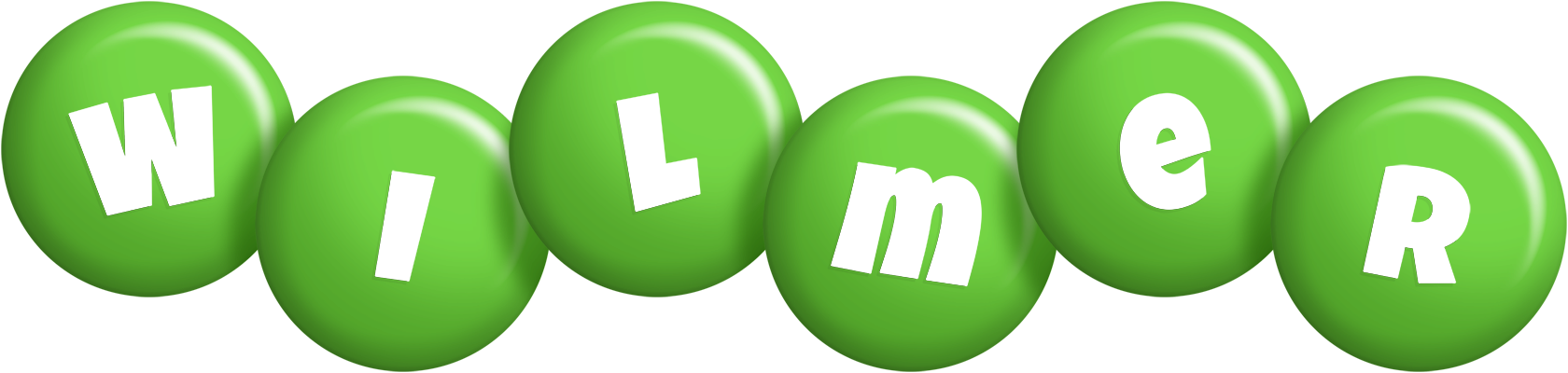 Wilmer candy-green logo