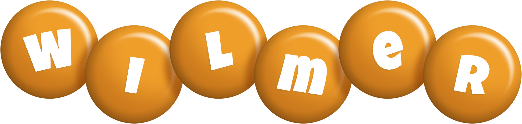 Wilmer candy-orange logo