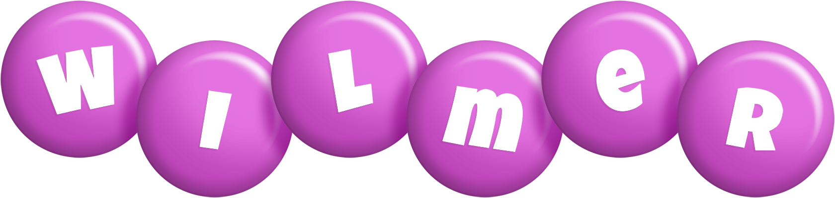 Wilmer candy-purple logo