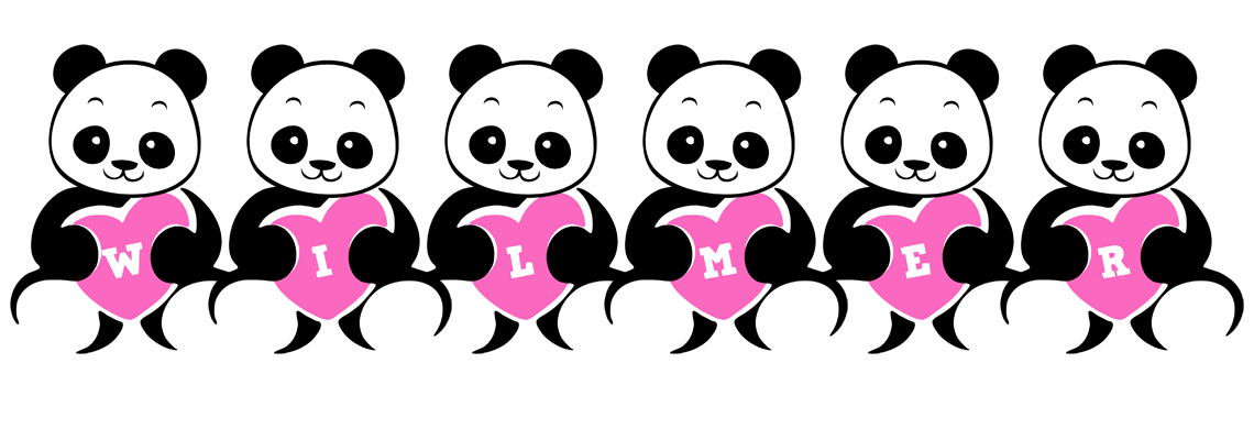 Wilmer love-panda logo