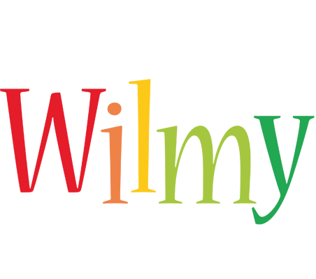 Wilmy birthday logo