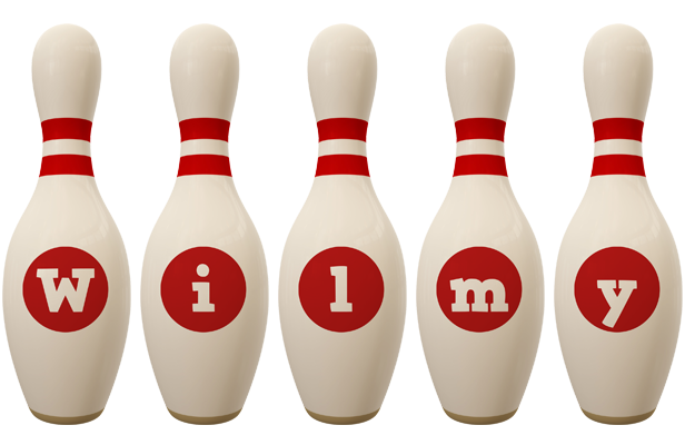 Wilmy bowling-pin logo