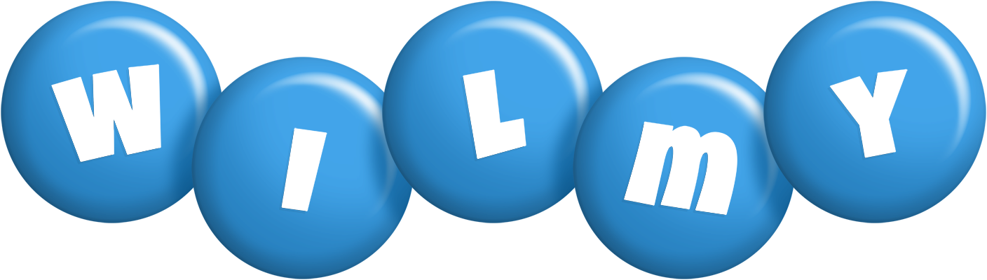 Wilmy candy-blue logo