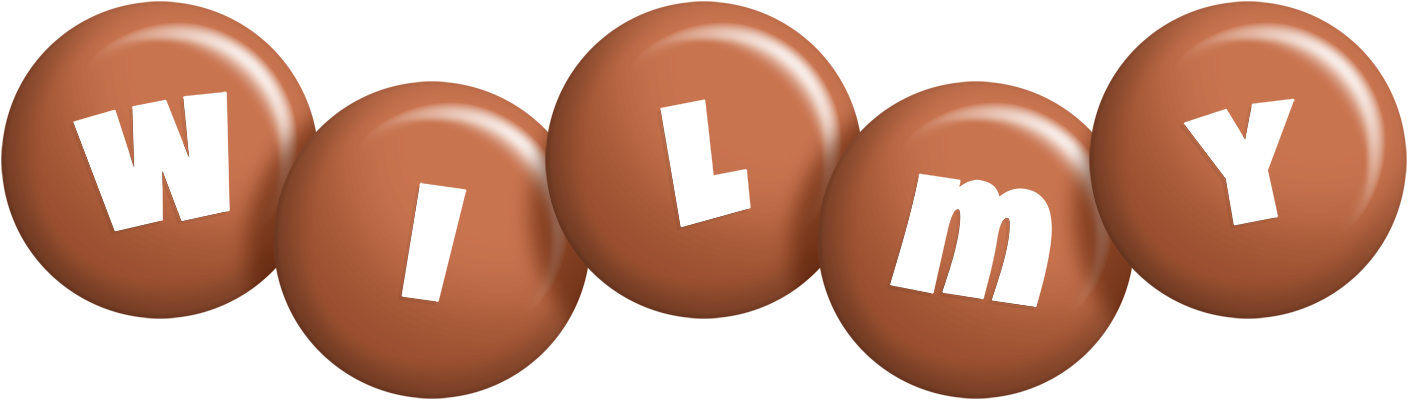 Wilmy candy-brown logo