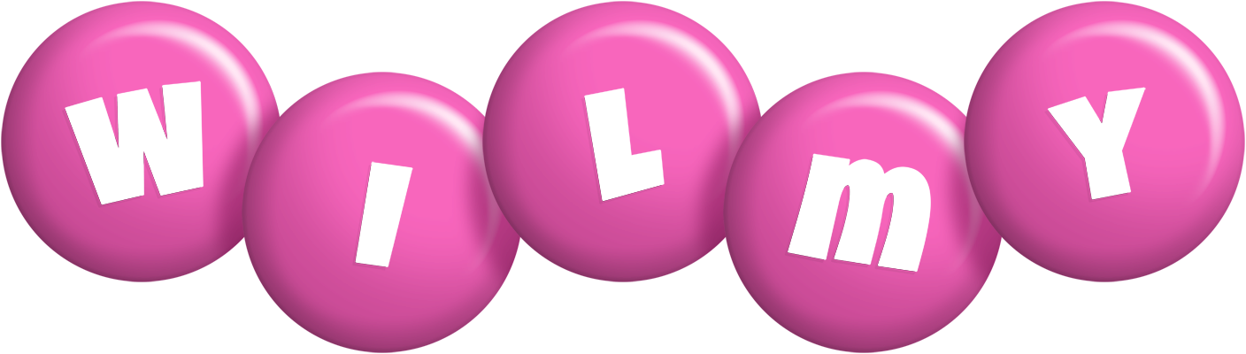 Wilmy candy-pink logo