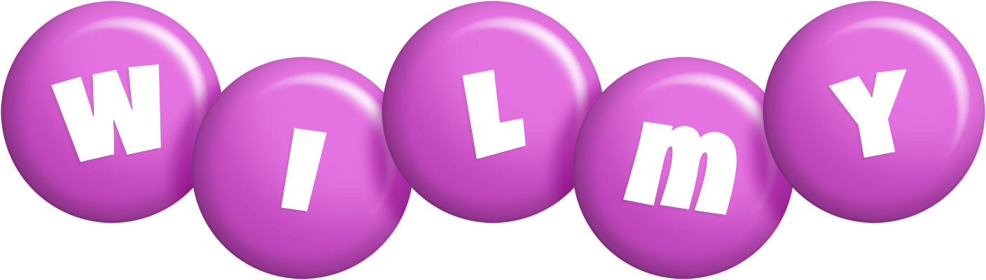Wilmy candy-purple logo