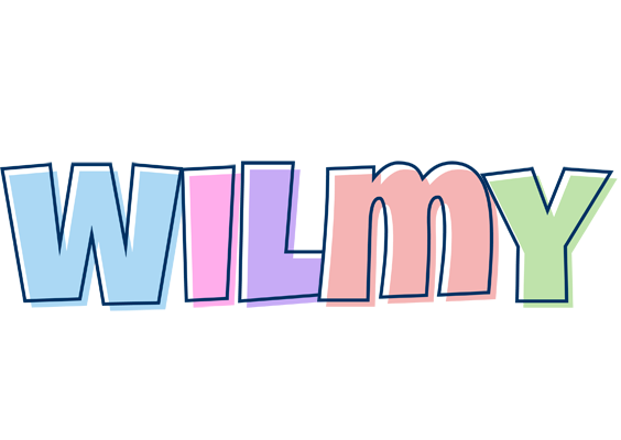 Wilmy pastel logo