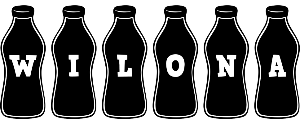 Wilona bottle logo