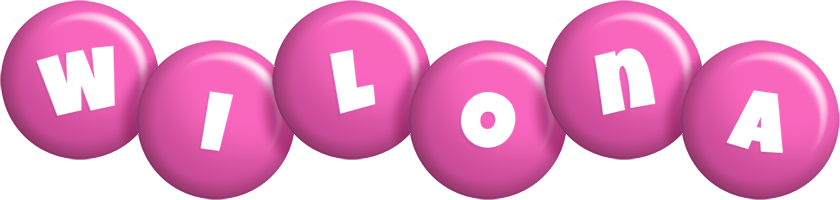 Wilona candy-pink logo