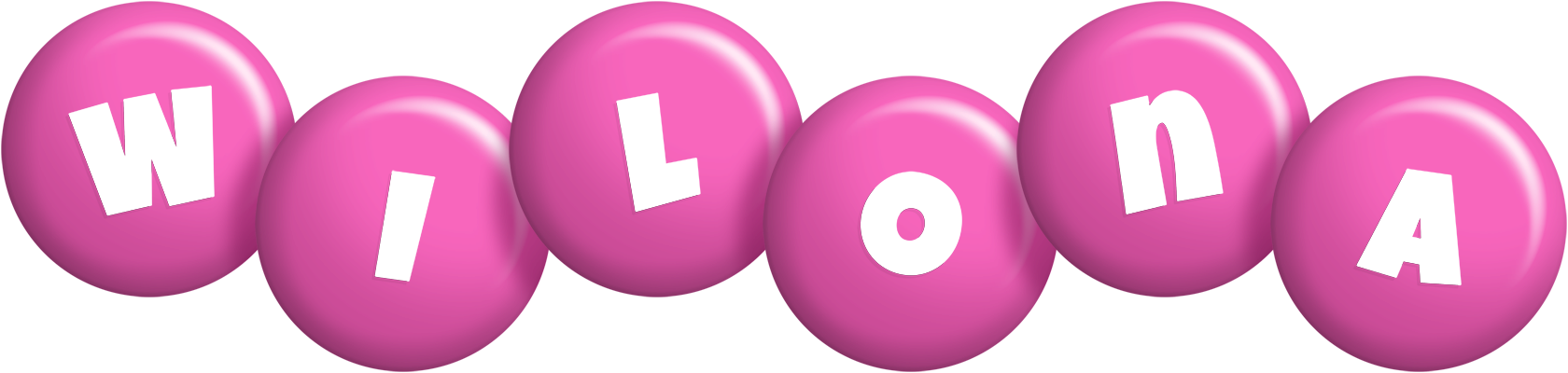 Wilona candy-pink logo