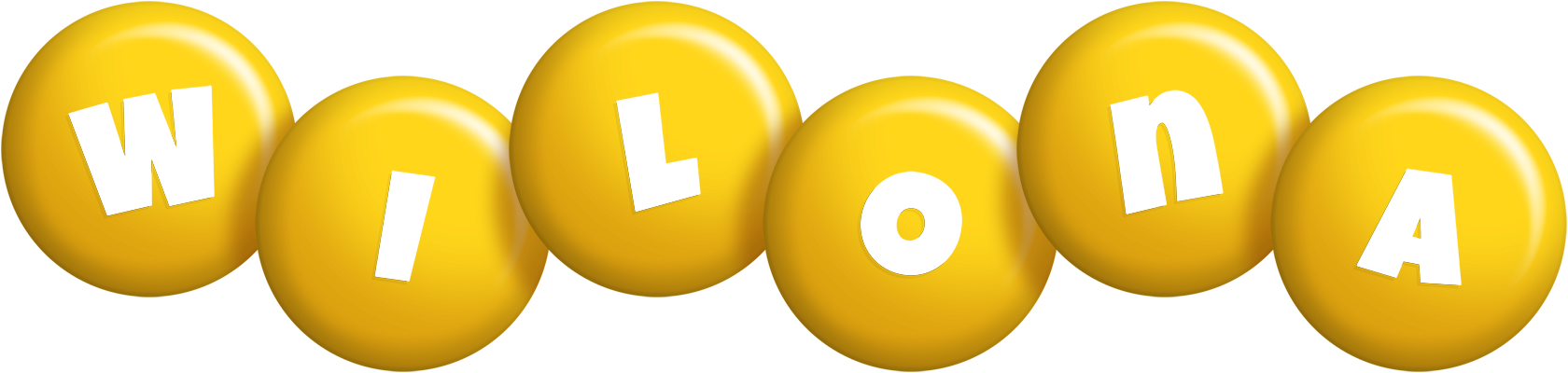 Wilona candy-yellow logo