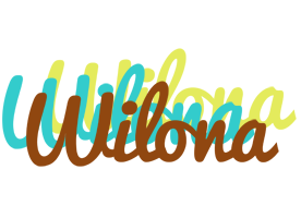 Wilona cupcake logo