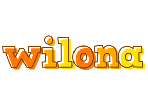 Wilona desert logo