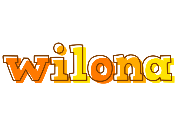Wilona desert logo