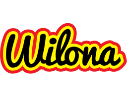 Wilona flaming logo