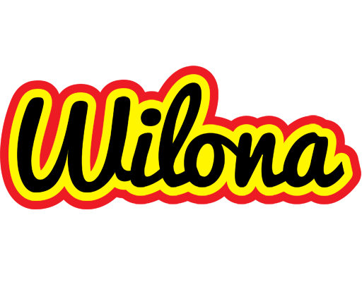 Wilona flaming logo