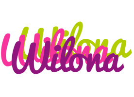 Wilona flowers logo
