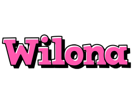 Wilona girlish logo
