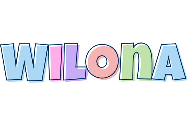 Wilona pastel logo