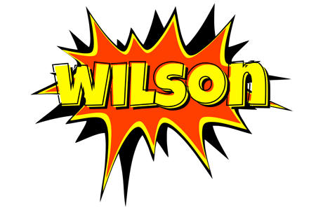 Wilson bazinga logo
