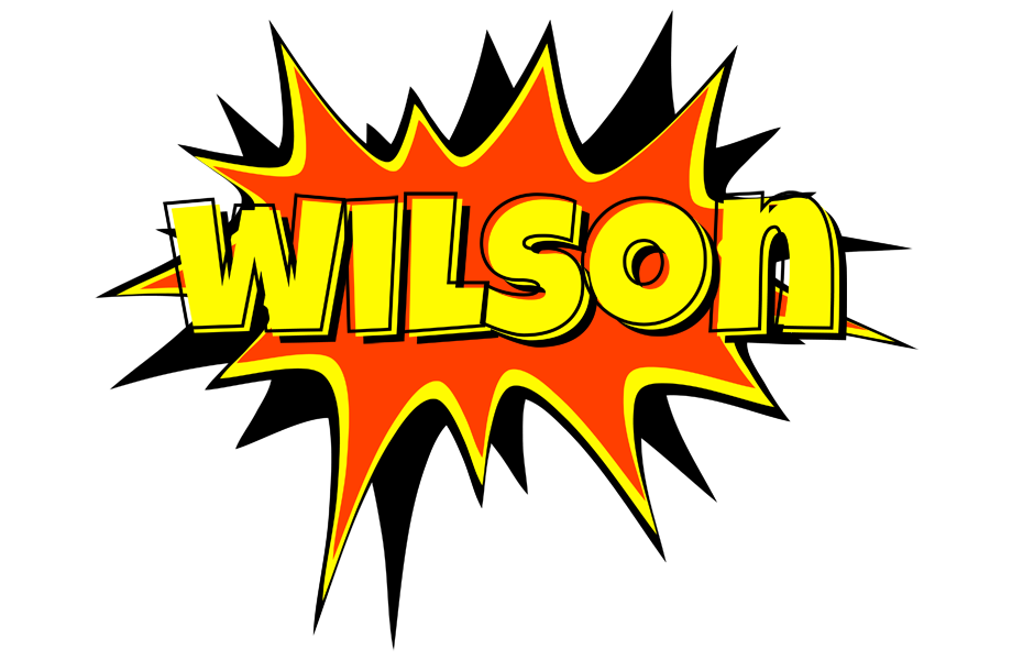 Wilson bazinga logo