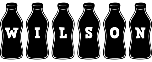 Wilson bottle logo